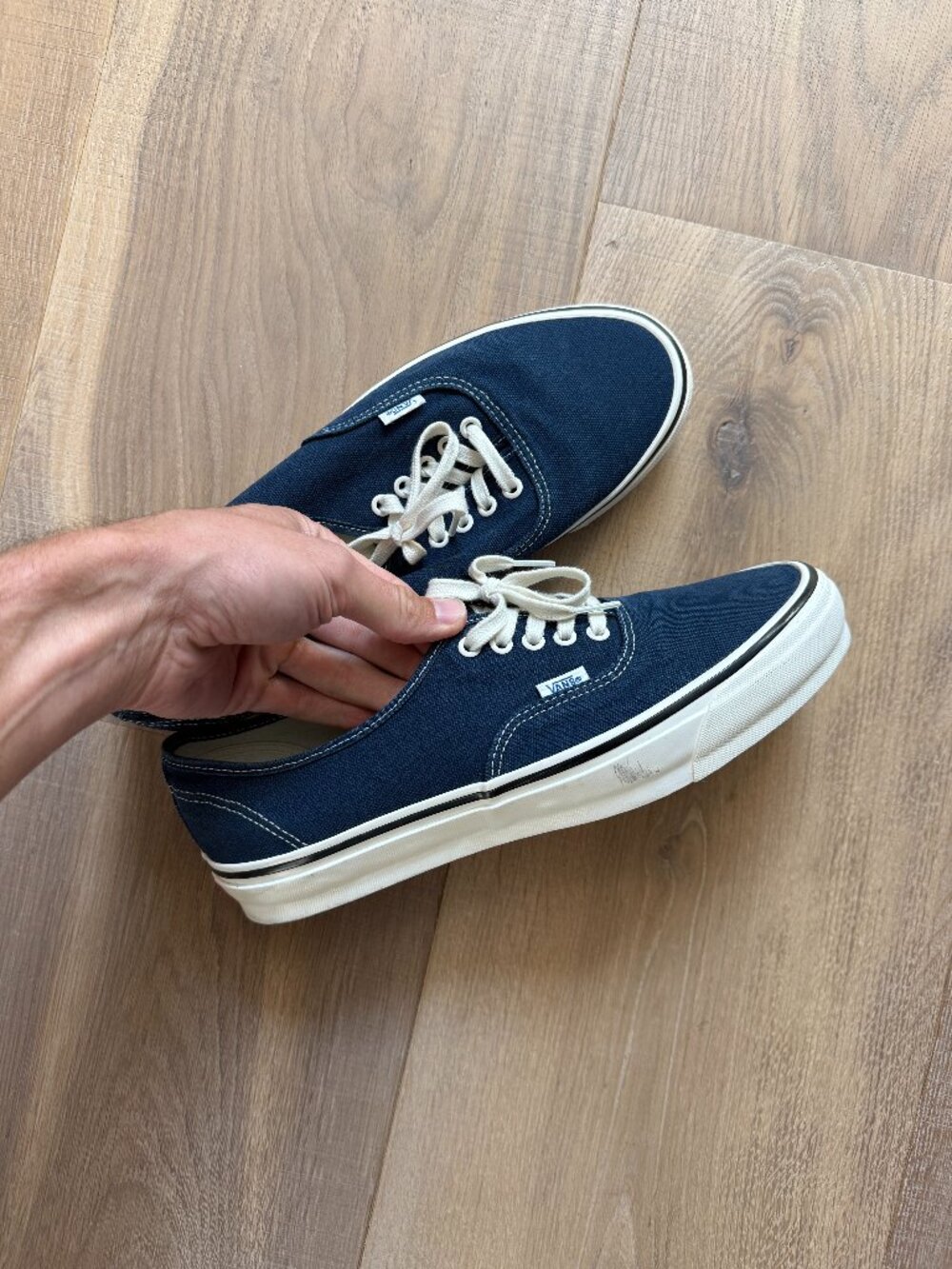 Vans Authentic Premium Duck Canvas Size 11.5 Navy